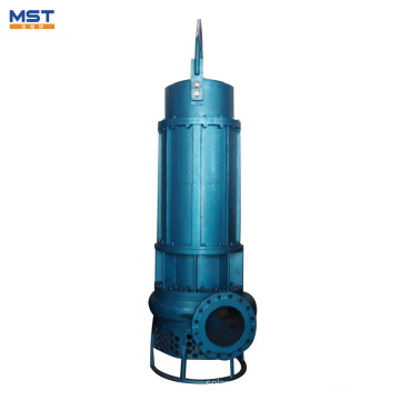 Electric motor submersible sand dredging pump